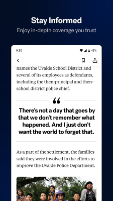 Screenshot of the application ABC News - #8