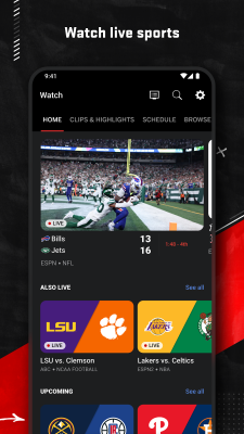 Screenshot of the application ESPN - #2