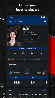 Screenshot of the application ESPN - #8