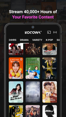 Screenshot of the application KOCOWA+ - #2