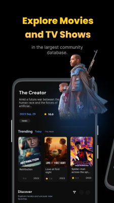 Screenshot of the application Moviefy - #1