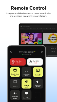 Screenshot of the application PRISM Live - #8