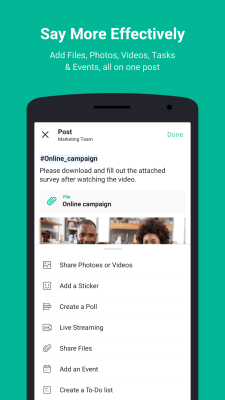 Screenshot of the application Band - #4