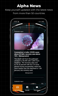 Screenshot of the application Alpha Hybrid Launcher - #5