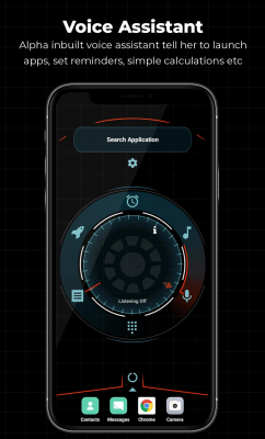Screenshot of the application Alpha Hybrid Launcher - #8