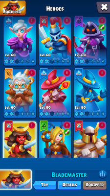 Screenshot of the application Heroes vs. Hordes: Survivor - #8