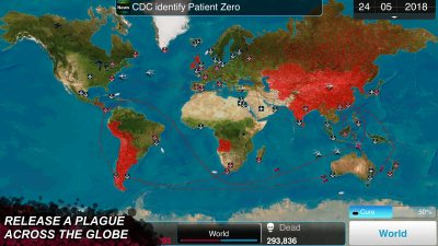 Screenshot of the application Plague Inc MOD - #2