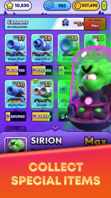 Screenshot of the application Mob Control - #5