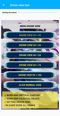 Screenshot of the application Drone View ML - #3