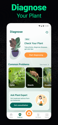 Screenshot of the application Plantum - #7