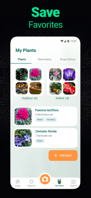 Screenshot of the application Plantum - #8