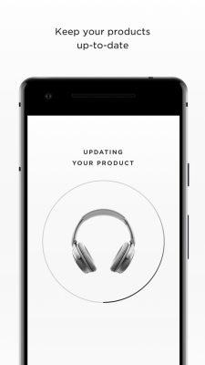 Screenshot of the application Bose Connect - #1