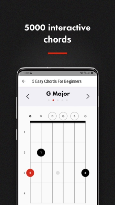 Screenshot of the application Fender Guitar Tuner - #4
