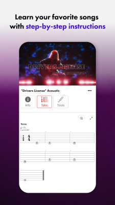 Screenshot of the application Fender Play - #5