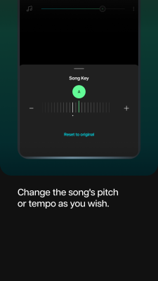 Screenshot of the application Moises - #5