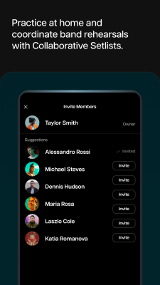Screenshot of the application Moises - #6