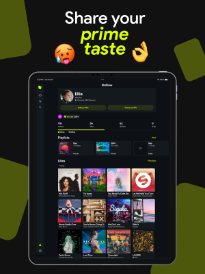 Screenshot of the application Swipefy for Spotify - #6
