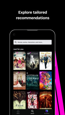 Screenshot of the application OSN+ - #4