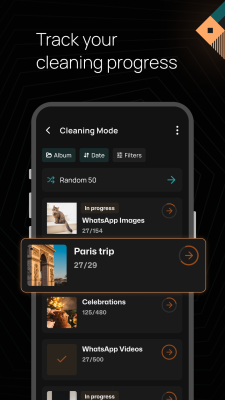 Screenshot of the application Sponge - Gallery Cleaner - #4