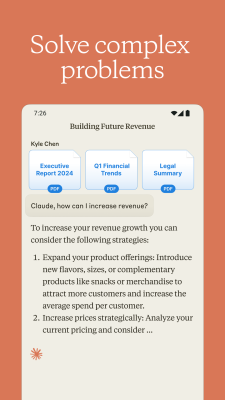 Screenshot of the application Claude by Anthropic - #6