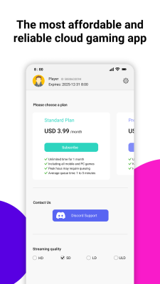 Screenshot of the application CloudMoon - #5