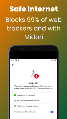 Screenshot of the application Midori Browser - #3