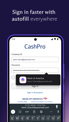 Screenshot of the application Proton Pass - #7