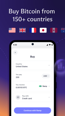 Screenshot of the application Proton Wallet - #4