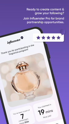 Screenshot of the application Influenster - #3