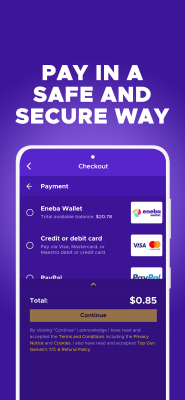 Screenshot of the application Eneba - #3