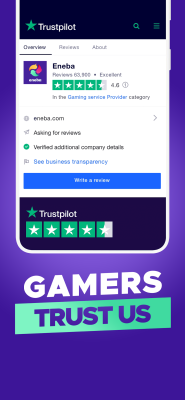 Screenshot of the application Eneba - #7