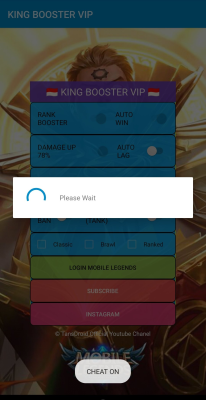 Screenshot of the application King Booster VIP - #2