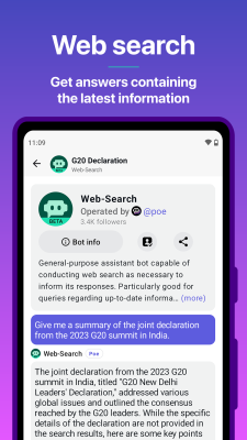 Screenshot of the application Poe - #4