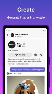 Screenshot of the application Poe - #5
