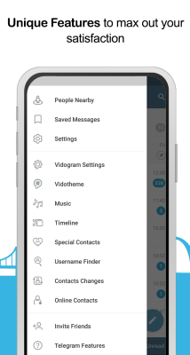 Screenshot of the application Vidogram Lite - #5