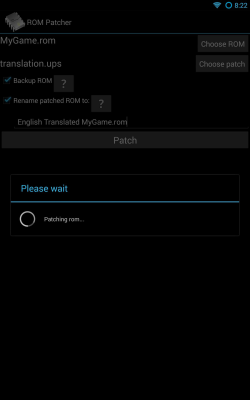 Screenshot of the application ROM Patcher - #5