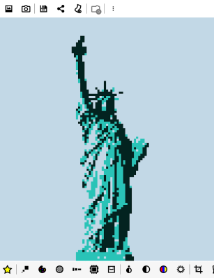 Screenshot of the application 8Bit Photo Lab - #11