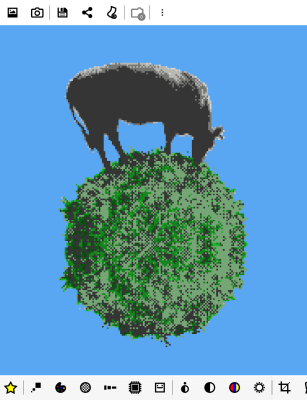 Screenshot of the application 8Bit Photo Lab - #12