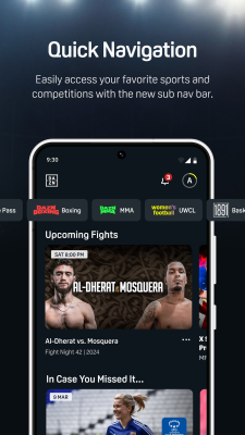 Screenshot of the application DAZN - #3