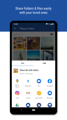 Screenshot of the application GMX Cloud - #5