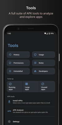Screenshot of the application AppDash: App Manager & Backup - #6