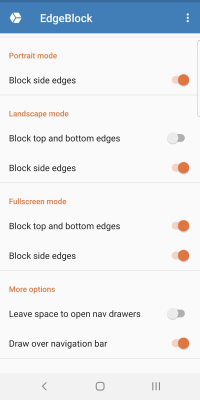 Screenshot of the application EdgeBlock - #3
