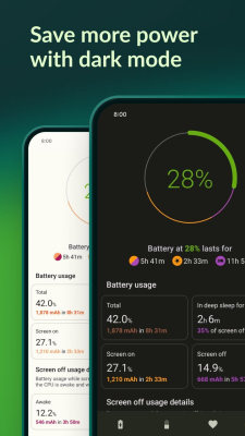 Screenshot of the application Accu​Battery - #6