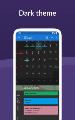 Screenshot of the application DigiCal Calendar Agenda - #6