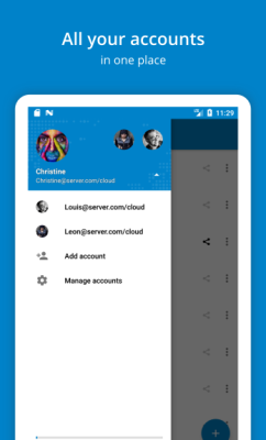 Screenshot of the application Nextcloud - #4
