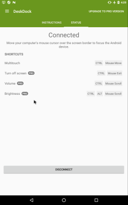 Screenshot of the application DeskDock - #5