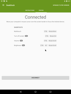 Screenshot of the application DeskDock - #9