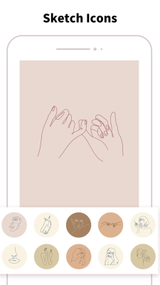 Screenshot of the application Highlight Cover Maker - #6