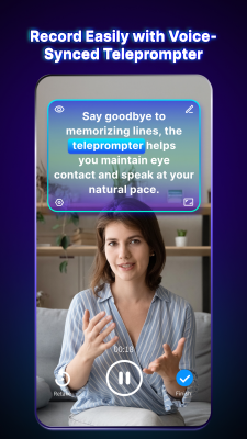 Screenshot of the application Blink Captions by Vozo AI - #6