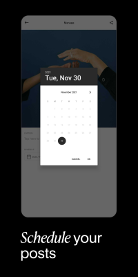 Screenshot of the application Unfold - #5